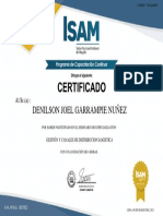 Certificado Gestin y Canales de Distribucion Logistica
