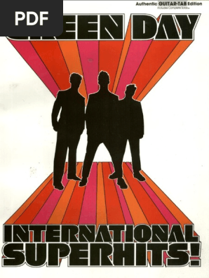 BS グリーン・デイ/インターナショナル・スーパーヒッツ! (バンド・スコア) Green Day - International Superhits (Authentic GUITAR-TAB Edition
