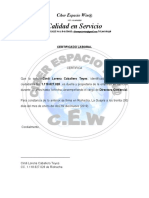 CERTIFICADO LABORAL