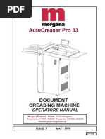 70-148 Autocreaser Pro 33 Operators Manual Iss1