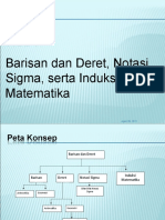 Barisan, Deret, Notasi Sigma Dan Induksi MTK