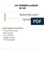 Ppt-Strategi Pembelajaran Di SD - Modul 8 - KB 3-4 - Kelompok 3