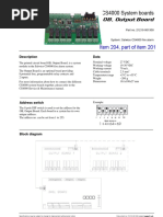 12 Item 204 OB Output Board