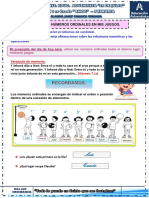 Ficha Numeros Ordianles - 19 Abril