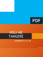 Noli Me Tangere K31-40