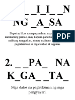 Ilan Sa Dapat Isaalang-Alang Sa Pagpili Sa Paksa