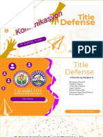 Komu Title Defense