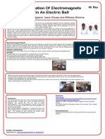 Alexander Ngatuni, Irene Chuwa and Witness Shirima: Application of Electromagnets in An Electric Bell