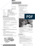 Vocabulary Worksheet: Money & Finance Prepositional Verbs