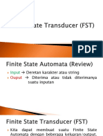 Finite State Transducer (FST)