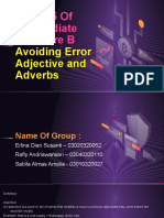 Group 5 (Avoiding Error Adj and Adv)
