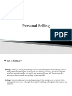 Personal Selling: Presented By