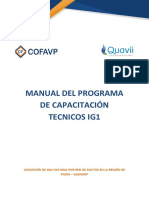 Manual Del Programa de Capacitación Tecnicos Ig1