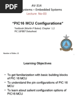 Lecture 03 AV-314 PIC Configuration