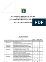 Kisi-Kisi Matematika Dki 202140