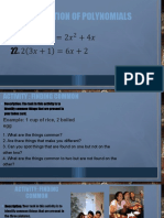 Multiplication of Polynomials