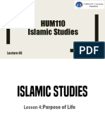 HUM110 Islamic Studies