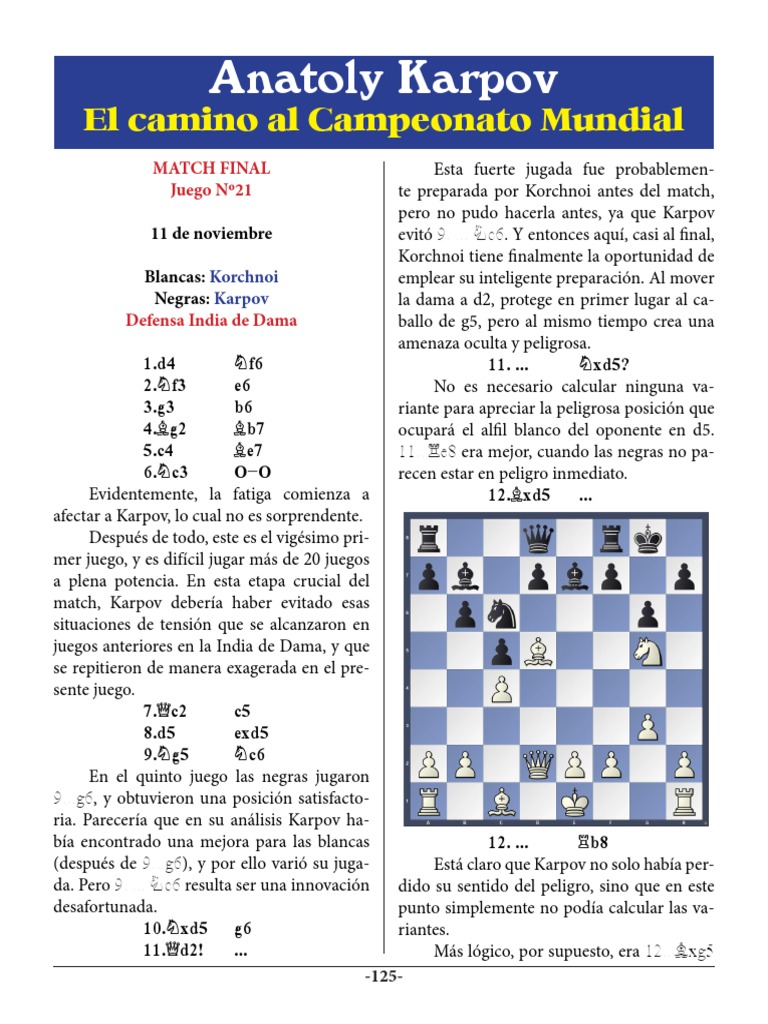 Defensa India de Dama 2 | PDF | Juegos tradicionales | Juegos competitivos