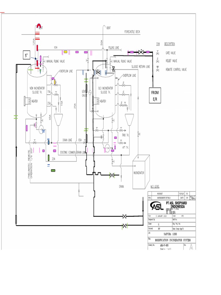 Incinerator As Built Drawing1 PDF