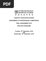 2018 - APC Part 2 Assessors Notes