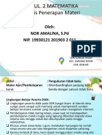 ANALISIS MATERI MODUL 2 MATEMATIKA FIX