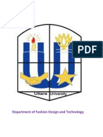 Department of Fashion Design and Technology
