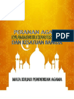 Agama Dalam Mewujudkan Persatuan Dan Kesatuan Bangsa