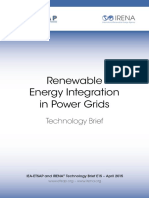 IRENA-Renewable Energy Integration in Power Grids_technology Brief