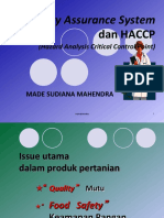 QAS HACCP Pengenalan - Mahendra