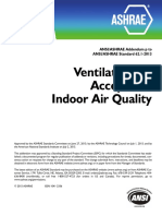 Ventilation For Acceptable Indoor Air Quality: ANSI/ASHRAE Addendum P To ANSI/ASHRAE Standard 62.1-2013