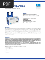 OTS-60A/80A/100A: Automatic Oil Insulation Test Set