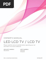 Roberts User Manual LG 47cs570