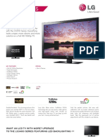 LG TV LCD Cs570 Spec