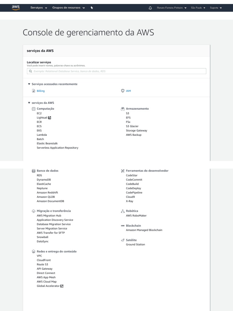 AWS Management Console | PDF | Amazon Web Services | Internet Of Things