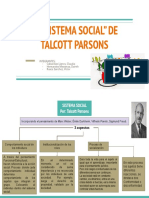 SISTEMA SOCIAL Por - Talcott Parsons