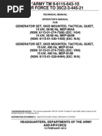 Download ARMY TM 9-6115-643-10 15kW TQG Operators Manual by Damon Pipenberg SN50370422 doc pdf