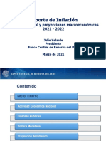 S1. BCRP Informe Entorno Economico Mar21