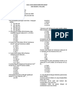 Soal Ujian Semester Genap Kimia Klas Xi 2020