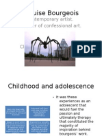 Louise Bourgeois Presentation Submission