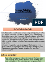 Konsep Kejadian Masalah Kesehatan Pert. 1