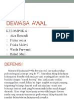 DEWASA AWAL KLP 6