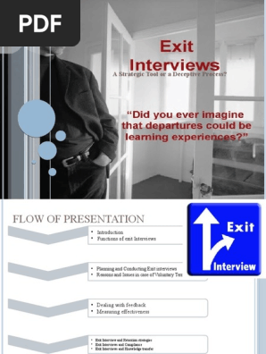 EXIT INTERVIEWS