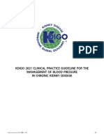 KDIGO 2021 CPG for the Management of Blood Pressure in Chronic Kidney Disease