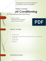 BF Skinner Associative Learning Theories (Sheryl) PDF