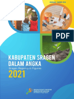 Kabupaten Sragen Dalam Angka 2021