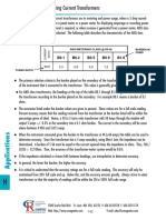 Ansi Class Metering Current Transformers