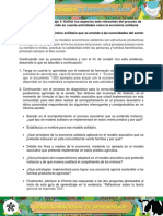 Evidencia Informe Aplicar Modelo Economico Solidario Amolde Necesidades Sector
