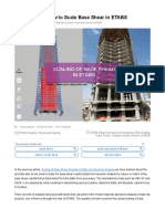 2 Methods On How To Scale Base Shear in ETABS