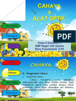 Cahaya Dan Alat Optik Kelas 8 Semester2 - Neny