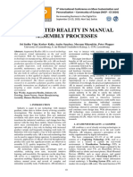 Augmented Reality in Manual Assembly Processes